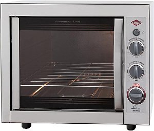Forno Elétrico Luxo Inox Advanced 46 litros 2.4 LAYR voltage 220V
