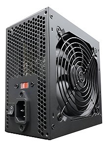 Fonte Atx 750w Real Trs 7400b 24 Pinos Box Tronos Preto