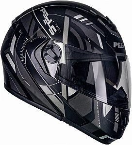Capacete Urb2 Dynamic Preto Fosco Grafite Peels  56