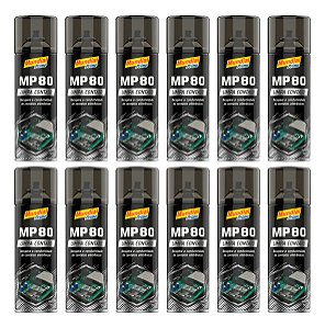 Limpa Contato Elétrico Eletronico Pc Placa Mundial Prime MP80 quantity 12