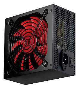 Fonte Atx 500w 80plus Bronze Brazilpc 24 Pinos Preto