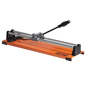 Cortador De Piso Manual Famastil 90cm Pisos E Azulejos Profissional Base Metálica Reforçada Trilhos Duplos