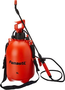 Pulverizador Compressão Prévia Famastil 5L Bico Regulável