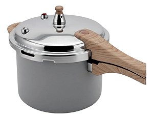 Panela de Pressão 4,2L Tuut Ecoglide Indução Antiaderente Tampa de Segurança Granite