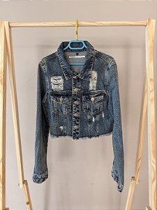 Jaqueta jeans feminina