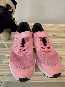 TAM 31 - Nike - Tênis Star Runner 2.0 Rosa, fechamento com velcro
