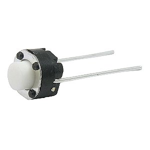 Chave Tact Redonda 5mm - 2 Terminais 023-0002