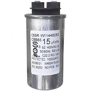 Capacitor Lavadora Brastemp Consul 15uf 400vca 220v Original
