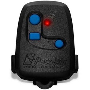 Controle Remoto Portão Eletrônico Nice Peccinin 433mhz Preto