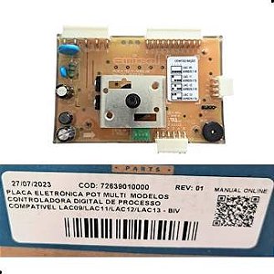 Placa Potencia Multimodelos Emicol Lac09 Lac11 Lac12 Lac13 Bivolt 72639010000 (31923)