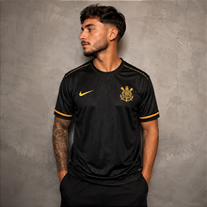 Camisa Corinthians Black Gold