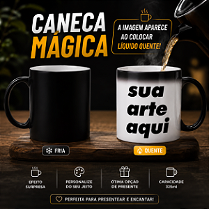 Caneca Mágica Personalizada