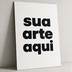 Quadro A4 MDF