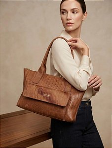 Bolsa Feminina Orcade Couro Marrom