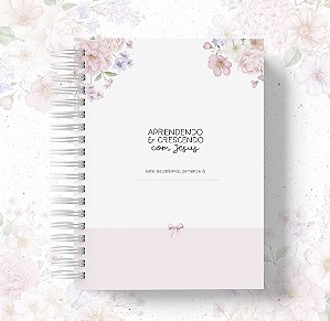 Devocional Infantil Feminino Crescendo e Aprendendo com Jesus