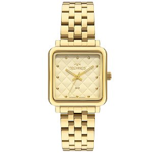 Relógio Technos Feminino Brilho Dourado 2035NFX/1X