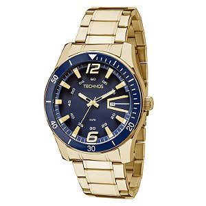 Relógio Technos Masculino Racer Dourado 2115LAJS/4A