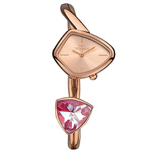 Relógio Technos Feminino Crystal Rosé VX10AC/1J