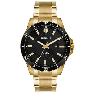 Seculus Masculino Aço Casual 44203GPSVDA4
