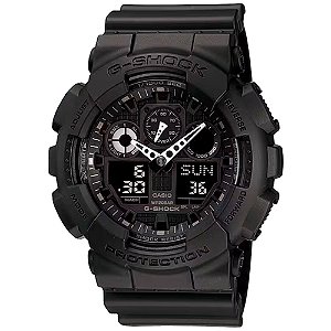 G-SHOCK GA-100-1A1 PRETO