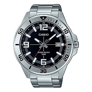 CASIO PRATA MTC-100D-1BV