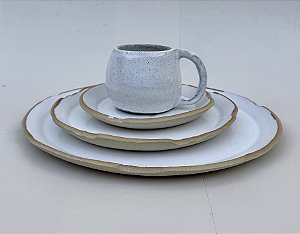 Conjunto de jantar santorini - oia
