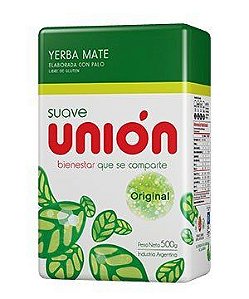 YERBA MATE ARGENTINA UNIÓN SUAVE 500G