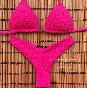 BIQUÍNI GRÉCIA ASA DELTA ROSA CHOQUE