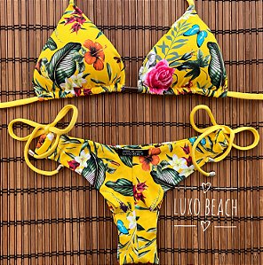 BIQUINI CORTININHA FLOWERS🌺🦋