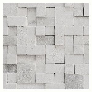 Mosaico São Tomé Branco Variado 30x30 — Preço por m²