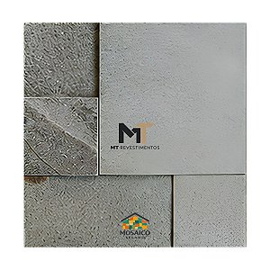 Mosaico de Pedra Luminárias Verde Variado Telado 30x30 - 1 m²
