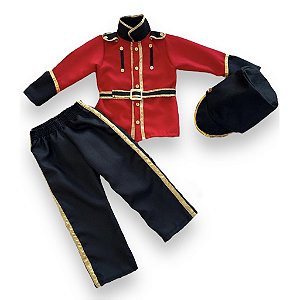 Fantasia Soldadinho De Chumbo Infantil Festas
