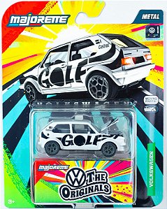 Majorette Deluxe - Volkswagen Golf MK1 - Branco 1:64