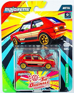 Majorette Deluxe - Volkswagen Golf MK1 - Vermelho 1:64