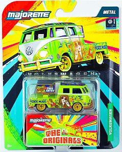 Majorette Deluxe - Volkswagen Kombi T1 Peace Music 1:64