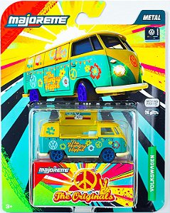 Majorette Deluxe - Volkswagen Kombi T1 Hungry Hippie 1:64