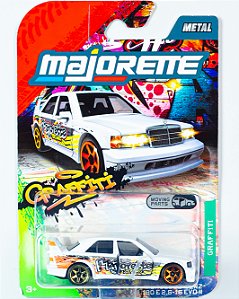 Majorette Premium - Mercedes-Benz 190 E 2.5-16 EVO II - Graffiti 1:64