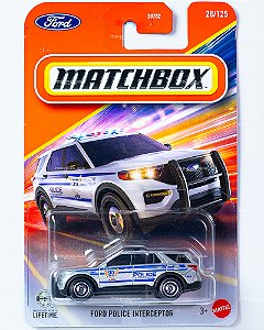 Matchbox Ford Police Interceptor JHN11 1:64