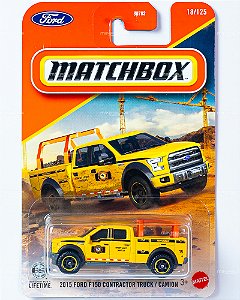 Matchbox 2015 Ford F150 Contractor Truck JHN19 1:64