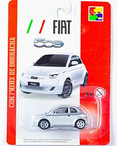 Miniatura CKS Fiat 500 - Prata 1:64