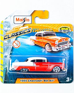 Miniatura Maisto 1955 Chevrolet Bel Air 1:64