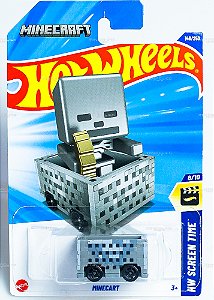 Hot Wheels Minecart - HW Screen Time HYY82 1:64