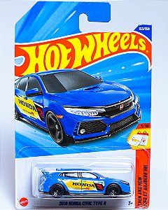Hot Wheels 2018 Honda Civic Type R - Then and Now 2026 JBB77 1:64