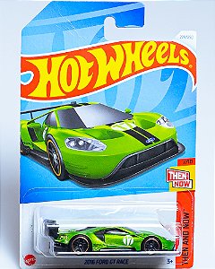 Hot Wheels 2016 Ford GT Race - Then and Now HTC71 1:64