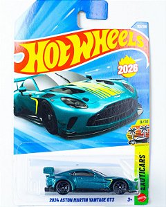 Hot Wheels 2024 Aston Martin Vantage GT3 - Exoticars JJH55
