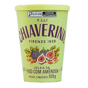GELEIA DE FIGO COM AMENDOA - CHIAVERINI - IT - 320G