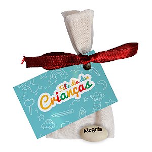 AL028 - Semente Personalizada em Saquinho de Algodão