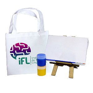 AL332 - Kit Pintura com Sacolinha Personalizada