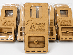 AL096 - Porta Celular Tomada Mdf