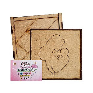 AL105 - Brinde Ecológico Jogo Tangram mdf Personalizado